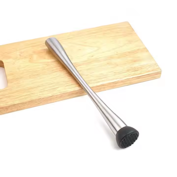 Stainless Steel Food Grade Ice Hammer Pressure Juice Mash Stick Multi-Function Stirring Crushed Ice Bar Tool