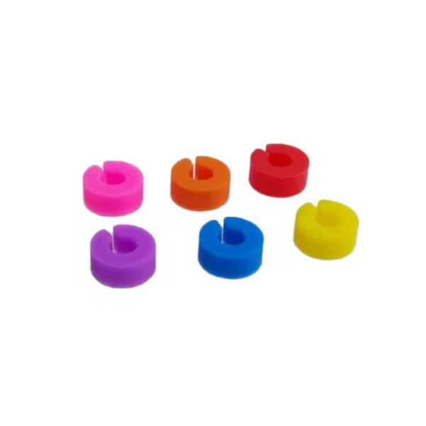 Creative Home Bar Accessories Wine Glass Markers Silicone Drink Marker for Wine Glass