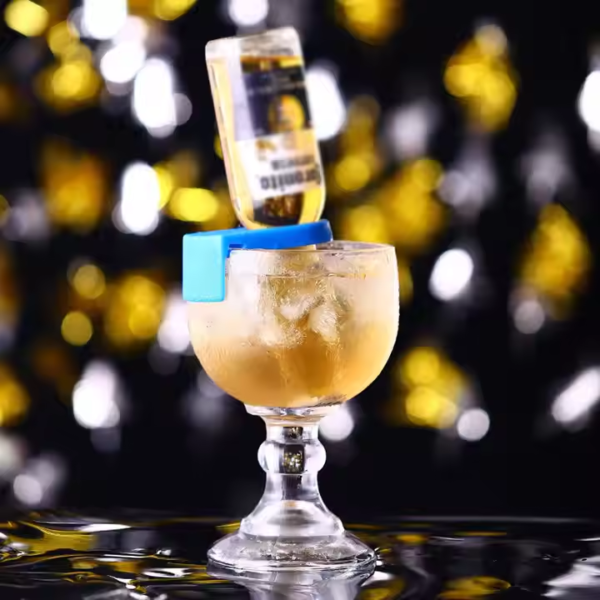 Bar Accessories Bottle Buckle Beer Holders Wine Glass Clip Holders Drink Clips for Schooner & Goblet Glasses - Image 4
