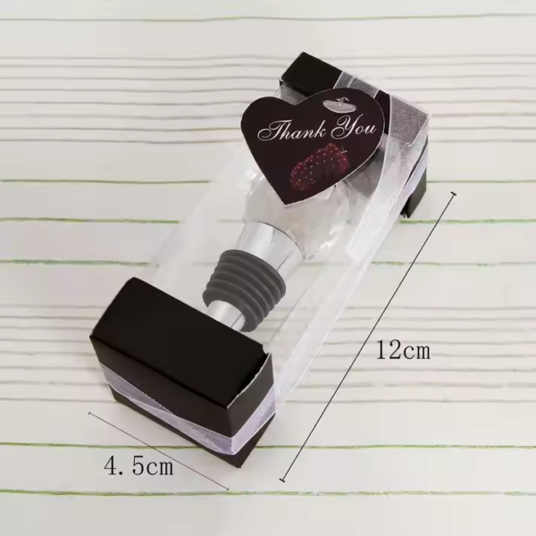 European Creative Wedding Supplies Crown Wine Cork Wine Bottle Stopper Custom Metal Wine Bottle Stopper - Image 4