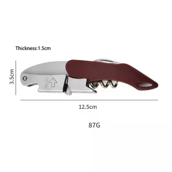 High Quality Promotional Tools Custom Wine Bottle Opener Corkscrew - Image 2