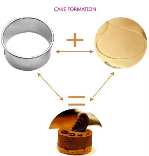 Hot Selling Baking Mold 12 Pieces Set 304 Stainless Steel Round Mousse Rings for Cake Molds and Doughnuts - Image 4