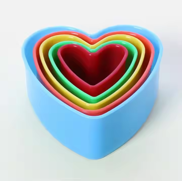 Pastry Biscuit Fondant Molds Flower Round Square Star Heart Shape Stamping Plastic Christmas Gingerbread Cookie Cutters Set - Image 5