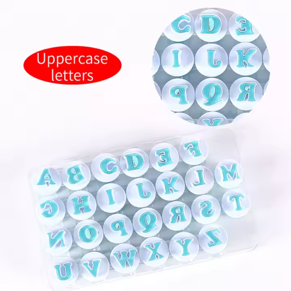 Cake Tools English Letter Number Cutter Cake Biscuit Baking Tool Decorating Fondant Cake Mold - Image 4