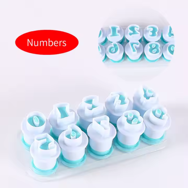 Cake Tools English Letter Number Cutter Cake Biscuit Baking Tool Decorating Fondant Cake Mold - Image 5