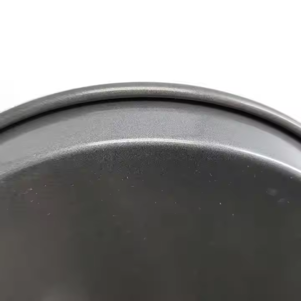 Food Grade Metal Carbon Steel Aluminium Non Stick Pizza Dough Tray Pie Pastry Deep Dish Pan Round Oven Baking Tray - Image 2
