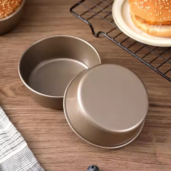 4-Inch Burger Press Mini Hot Dog Bread Hamburger Bun Baking Cheese Fromage Round Roasting Plate Cake Mold