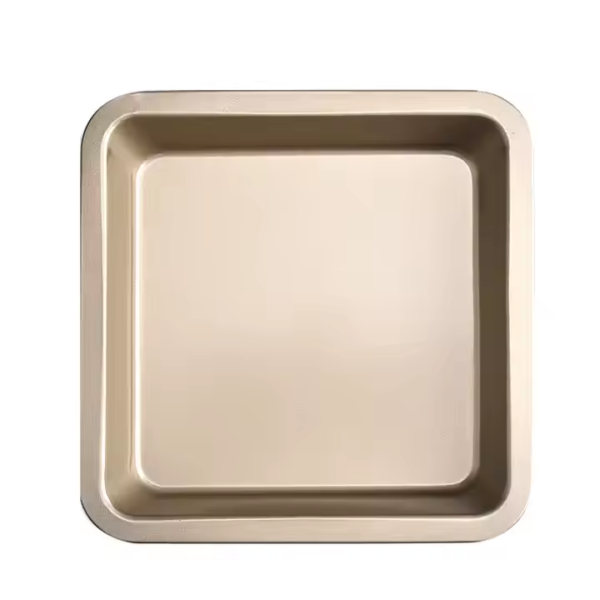 Stainless Steel Square Cake Pan Disposable Carbon Steel DIY Baking Mold Tools Non-Stick and Sustainable - Image 3