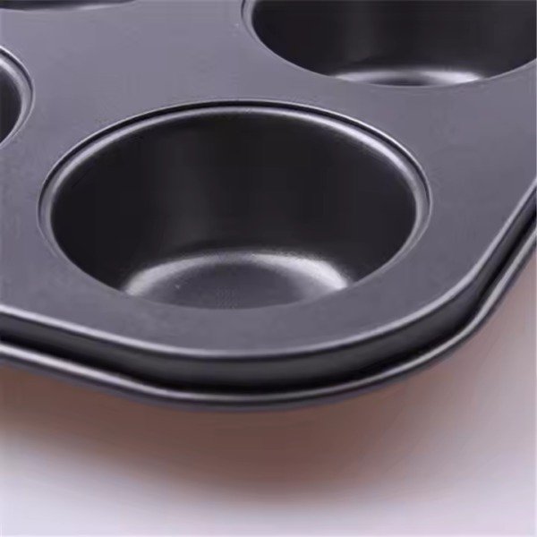 Generic Cake Molds Non Stick Reusable Muffin Cupcake Baking Pan of 12 Cup Regular Size for Kitchen Baking - Image 5