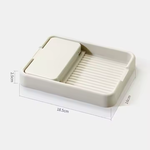 Folding Pot Cover Pot Shovel Rack Kitchen Stove Storage Rack Drainage Tool Spoon Holder - Image 2