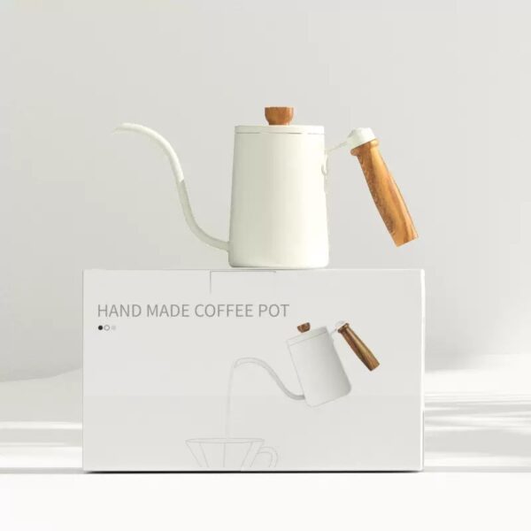 Hot Sell Stainless Steel Gooseneck Kettle Coffee 350ml Hand Drip Pour Over Coffee Pot - Image 6