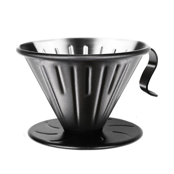 SS304 Stainless Stainless Steel Pour Over Coffee Maker with Handle