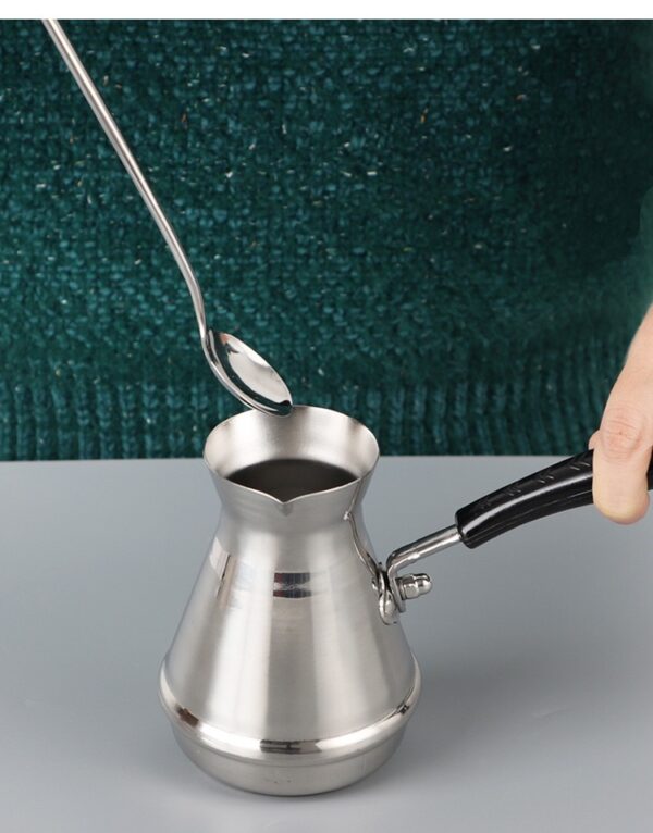 Turkish stainless steel hand pour over coffee kettle - Image 5